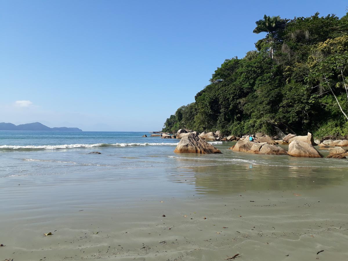 Pe Na Areia Apto 708 Ubatuba Exterior foto