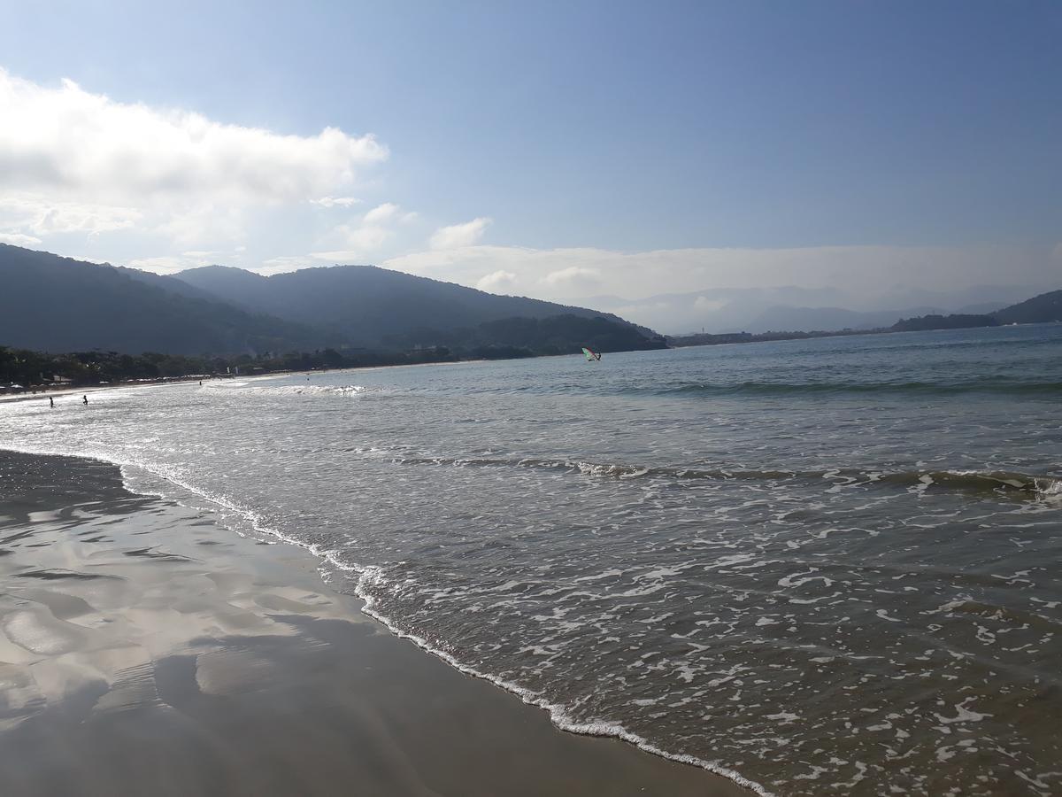 Pe Na Areia Apto 708 Ubatuba Exterior foto